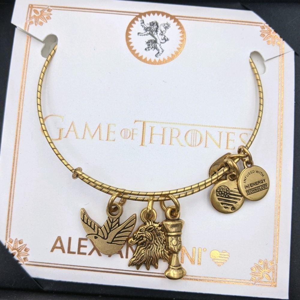Alex and Ani Rafaleian Gold GOT Lannister Bracelet